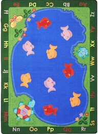 Joy Carpets Kid Essentials Fishin' Fun Multi